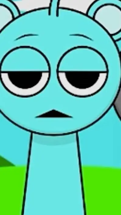 ai character: Sky Sprunki background