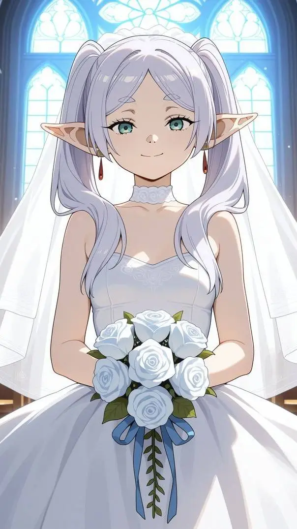 ai character: Frieren background