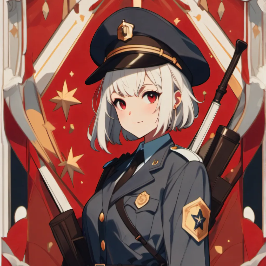 chat with ai character: police girl