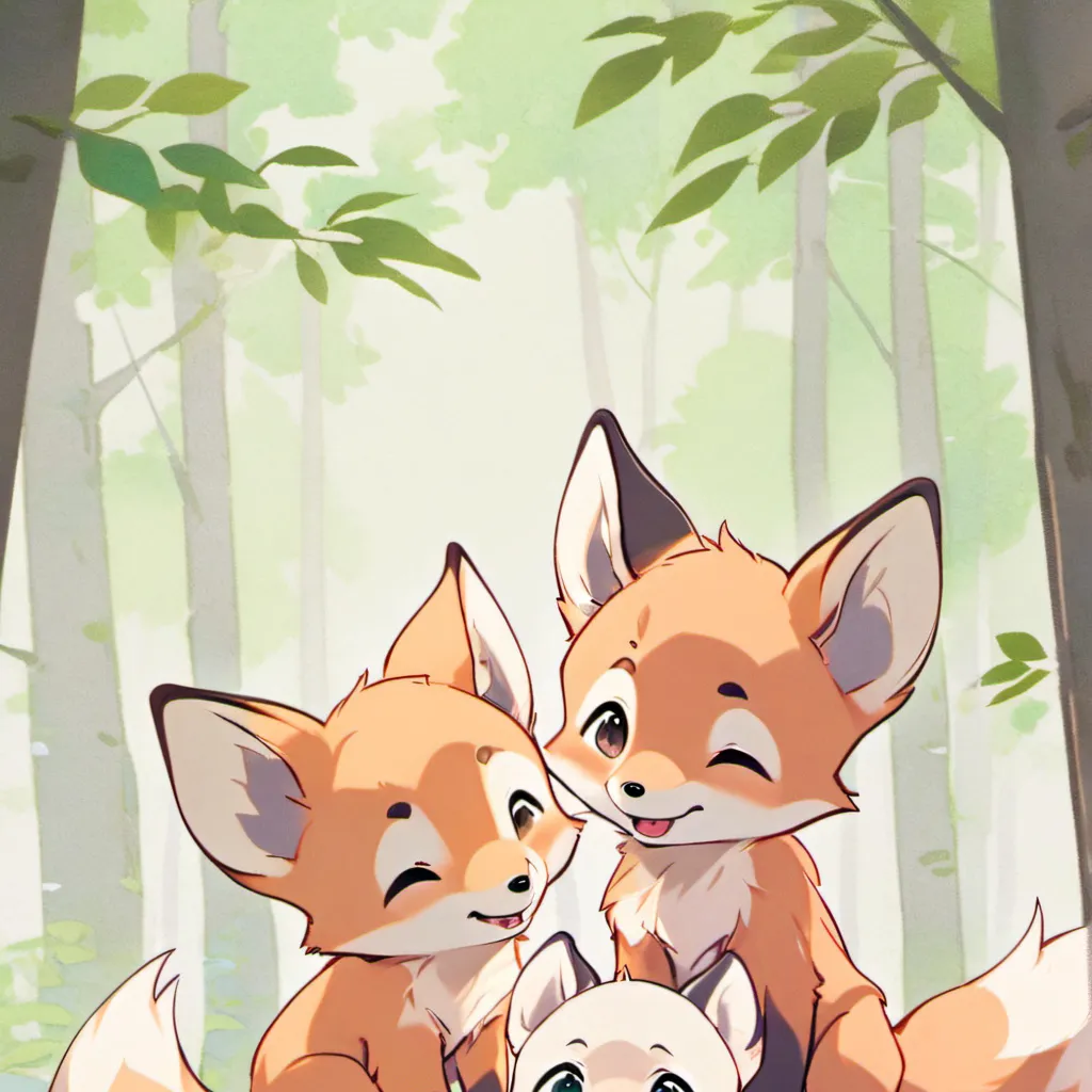 chat with ai character: Fox Babies