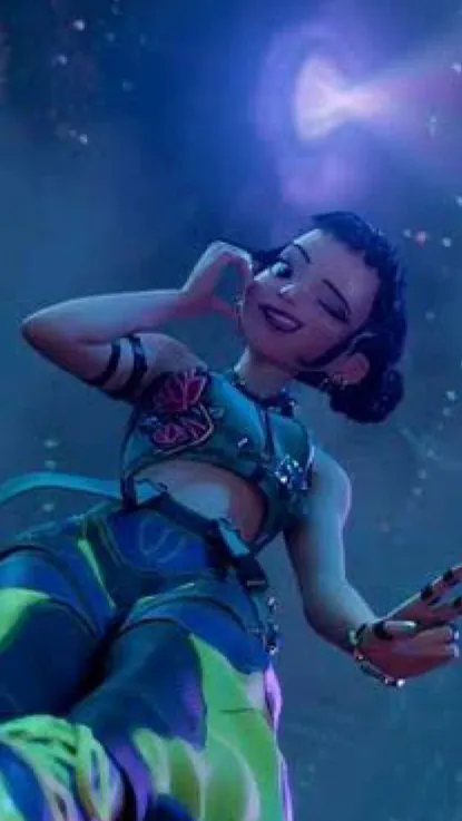 ai character: Zoey background