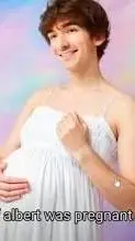 ai character: PREGNANT FLAMINGO background
