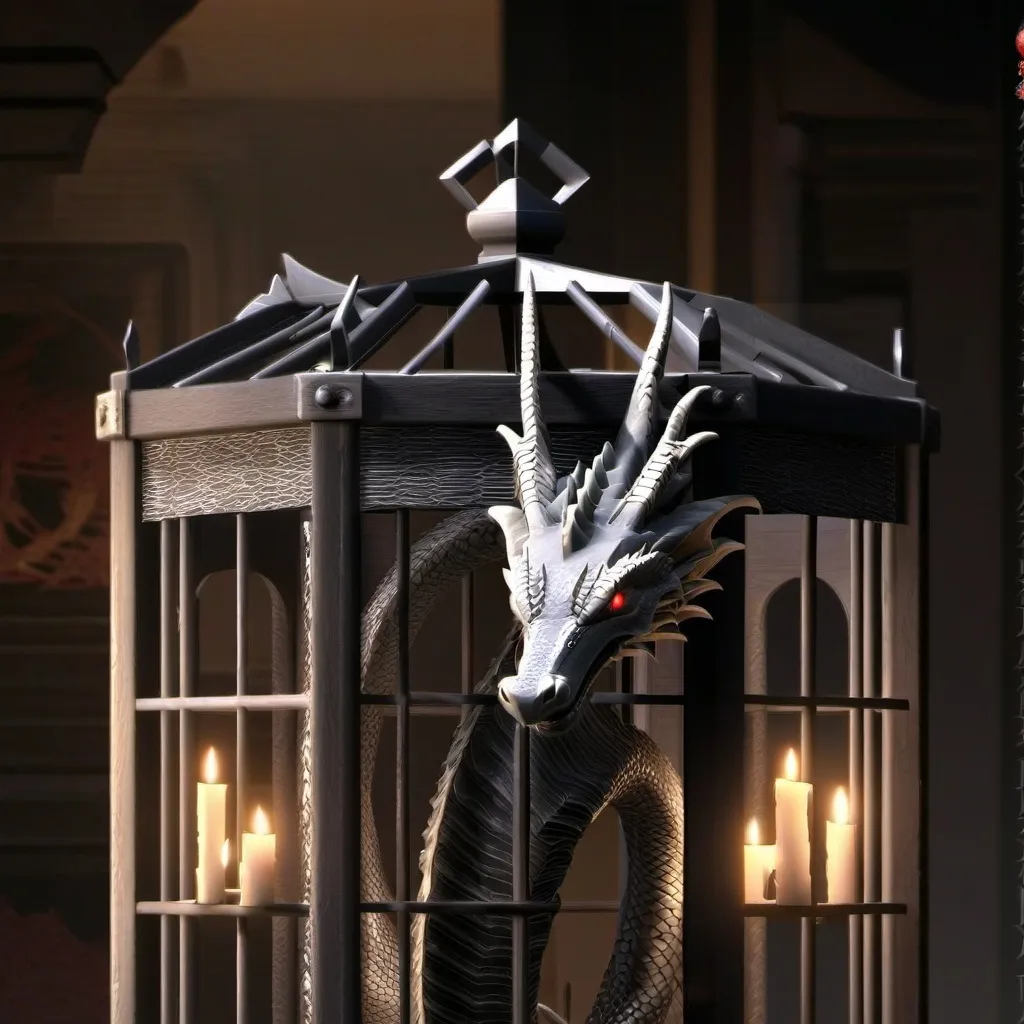chat with ai character: dragon cage 
