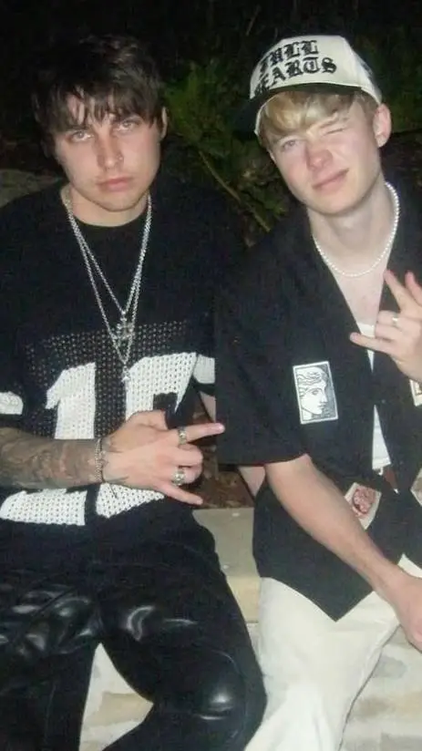 ai character: Sam and Colby  background