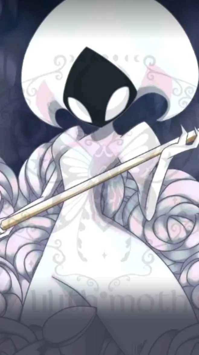 ai character: lace background