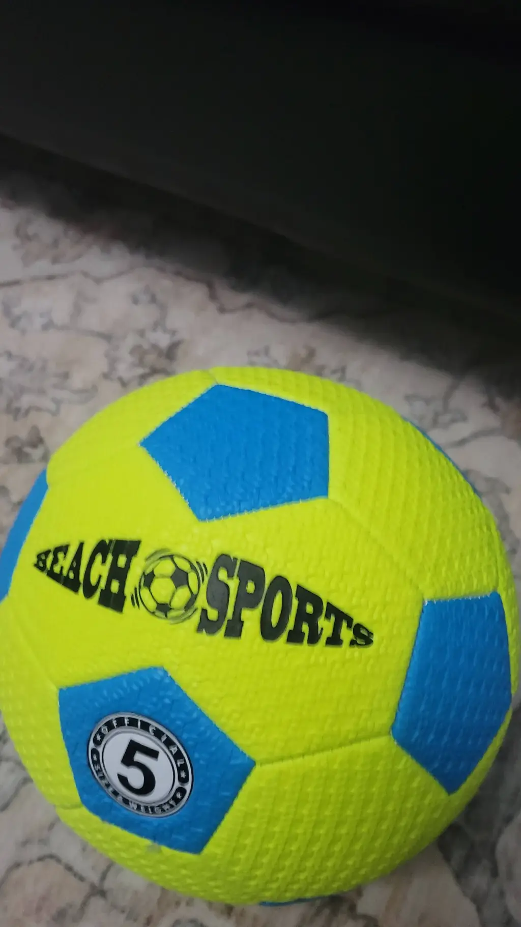 ai character: soccer ball background