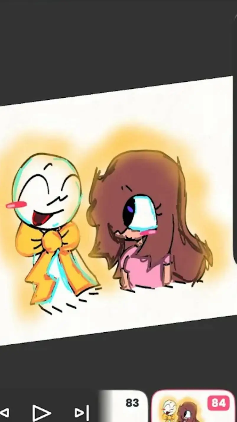 ai character: Smliey and Gaby background