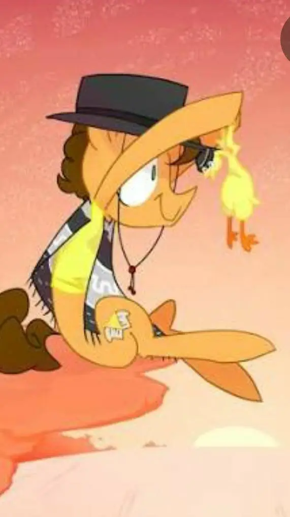 ai character: Cheese Sandwich  background