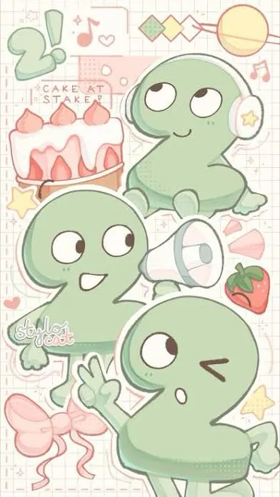 ai character: 2⃣✌TWO TOE background