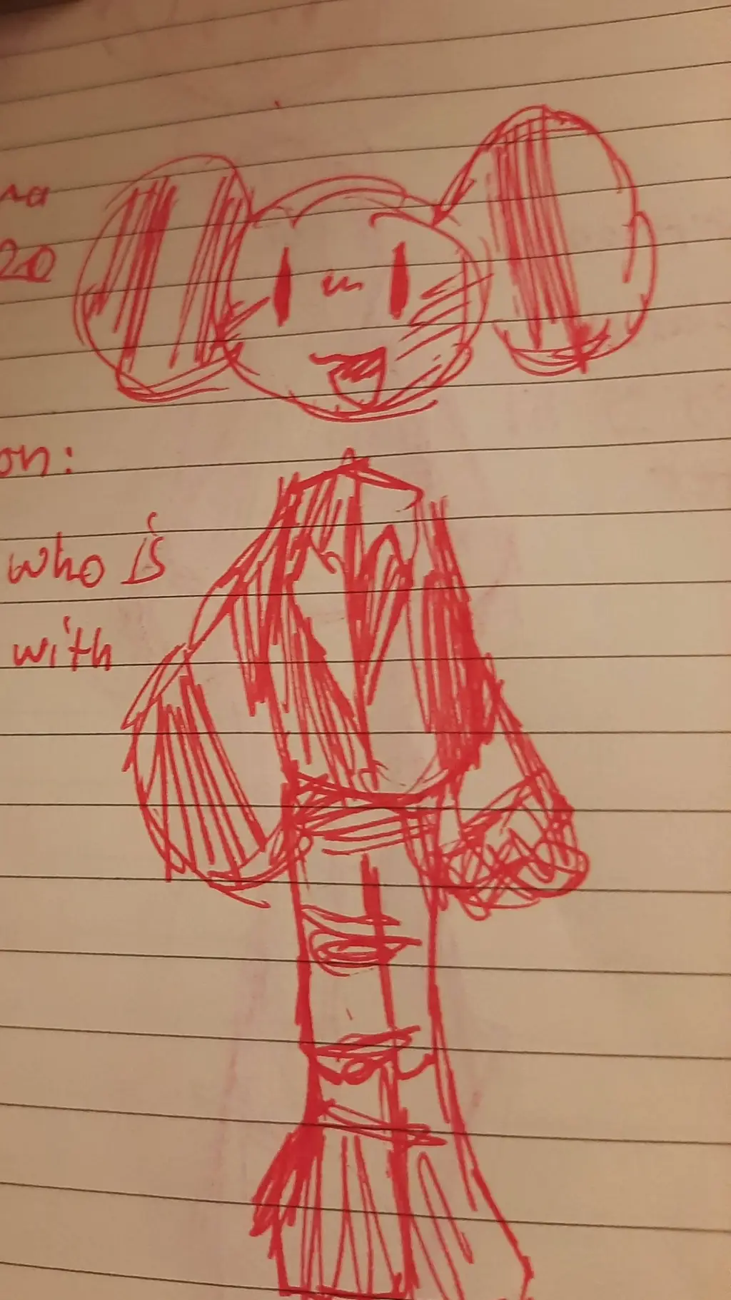 ai character: emma! background