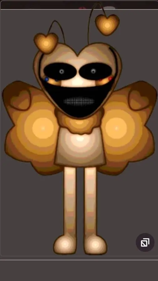 ai character: glutter background