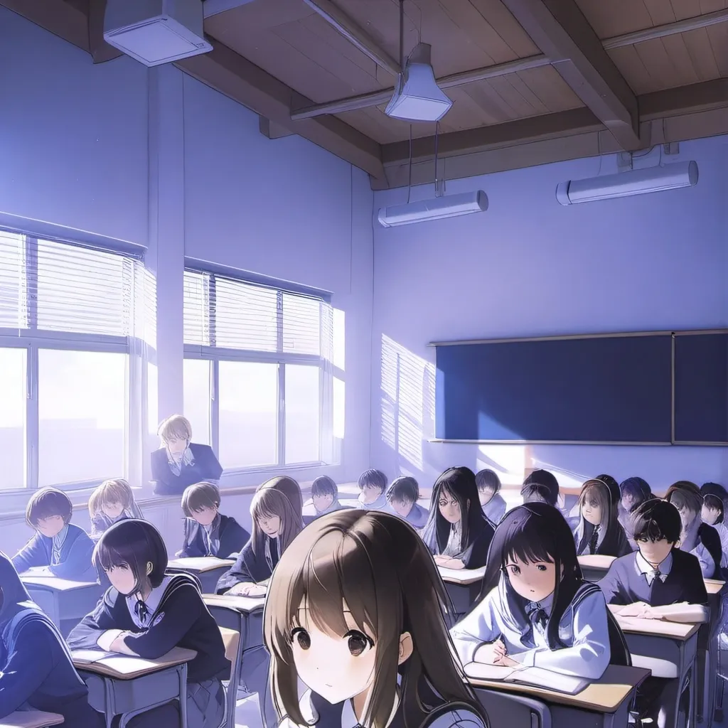 chat with ai character: classroom 