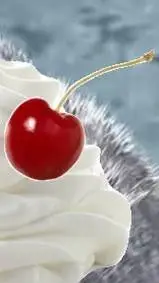 ai character: Shadow Milk cookie background