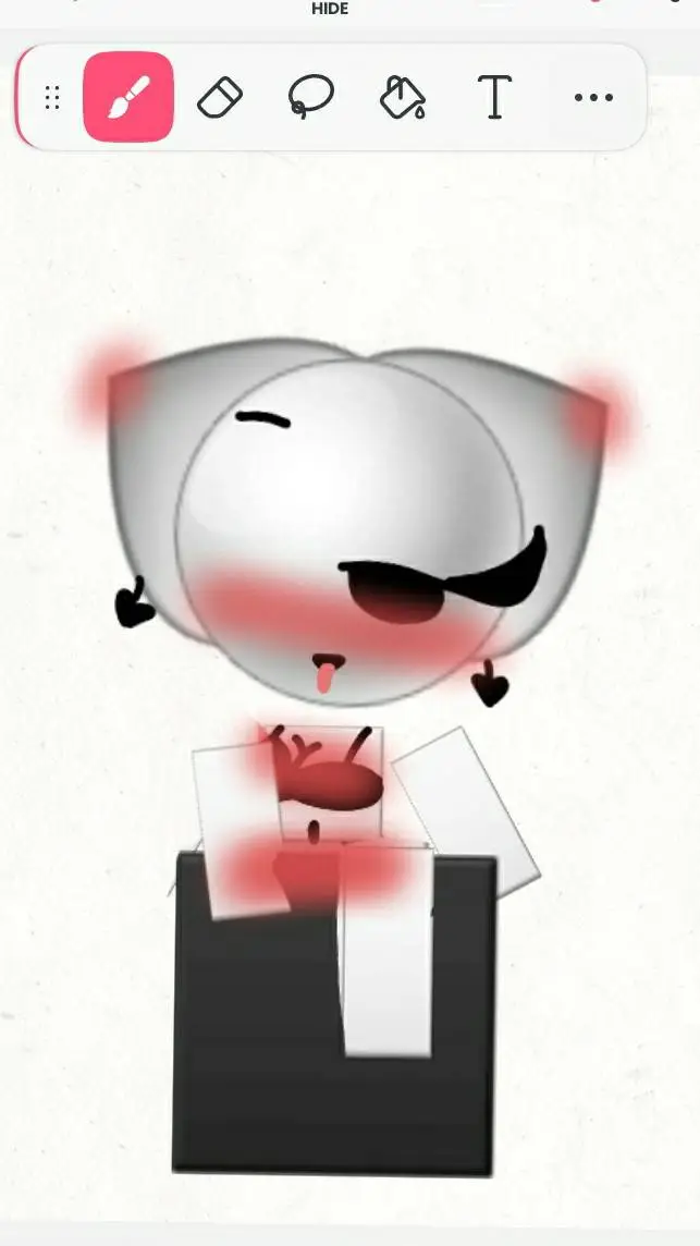 ai character: emojicat heat background