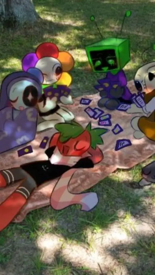 ai character: Dw pick me background