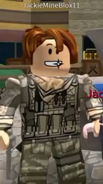 ai character: jackie mineblox  background