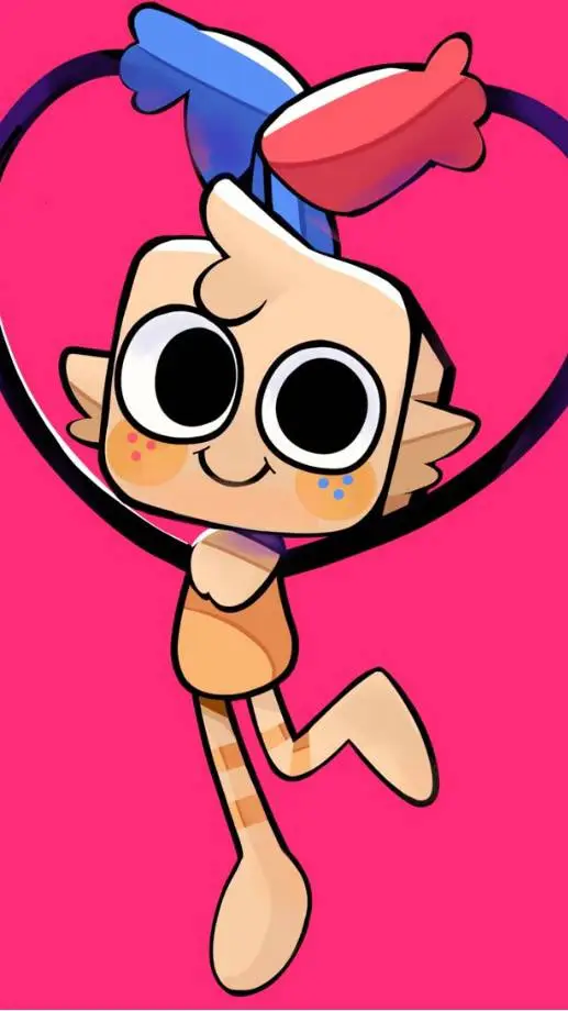 ai character: goob ^_^ background