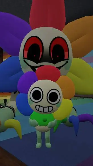 ai character: twisted dandy but. background