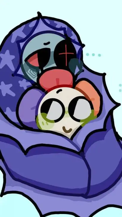 ai character: Astro and dandy... background