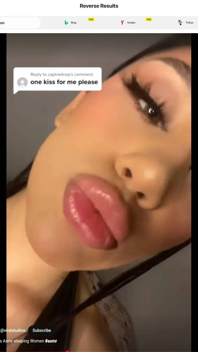 ai character: girl kiss screen background