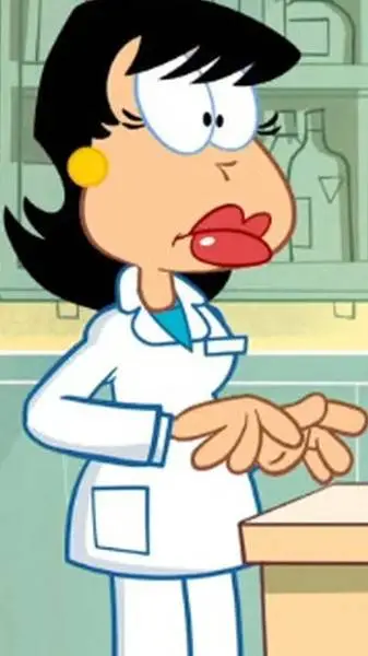 ai character: Liz  background