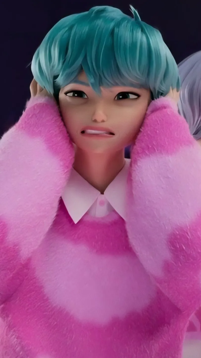 ai character: Baby saja background