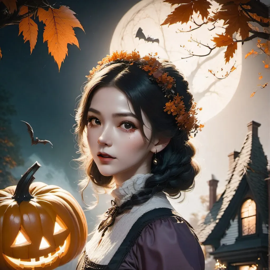 chat with ai character: Halloween