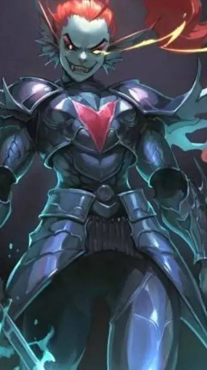 ai character: Undyne the Undying background