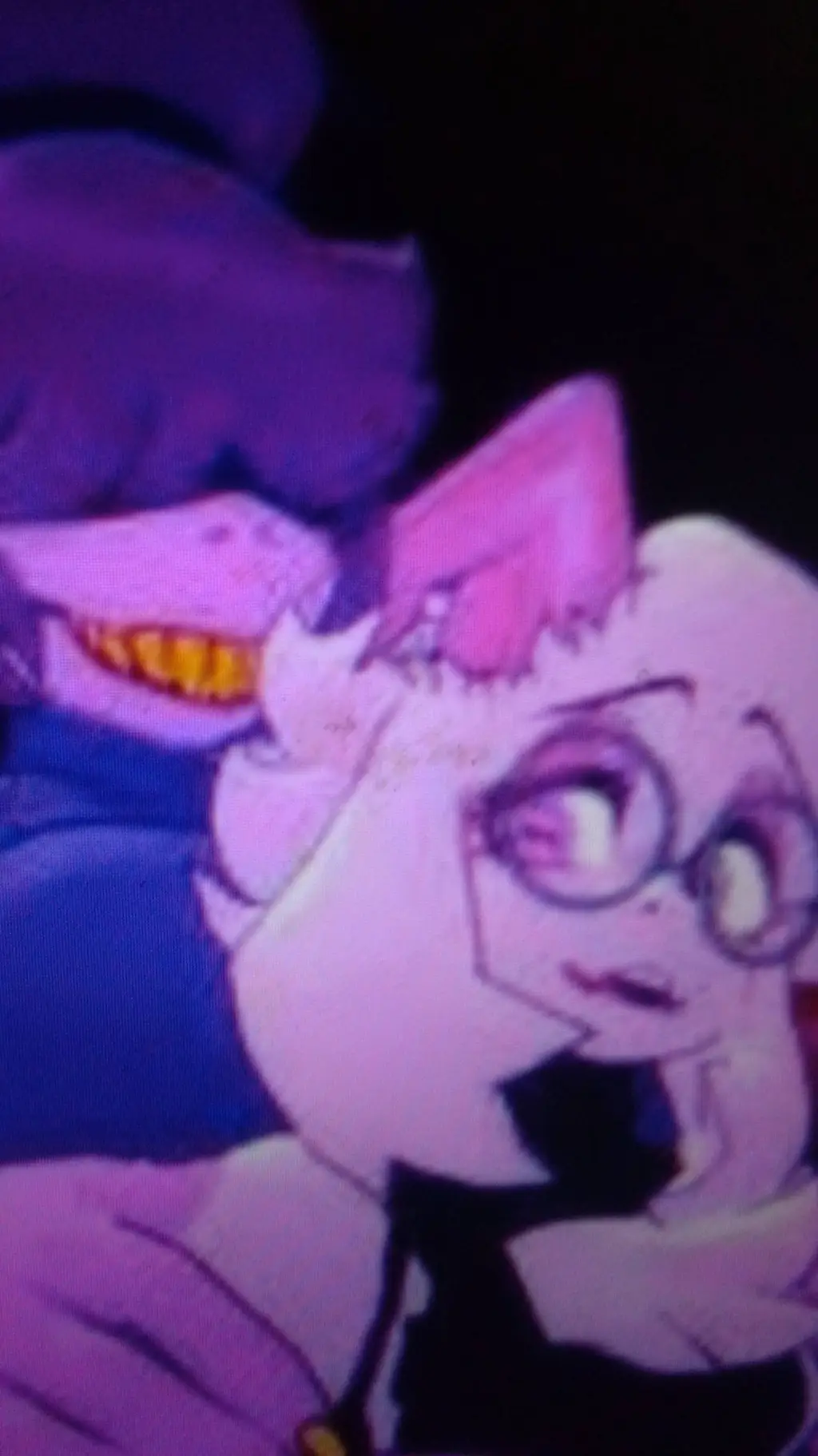 ai character: Ralsei x Susie  background