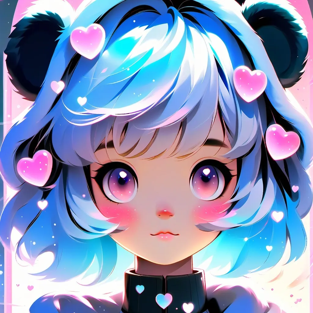 chat with ai character: Panda girl
