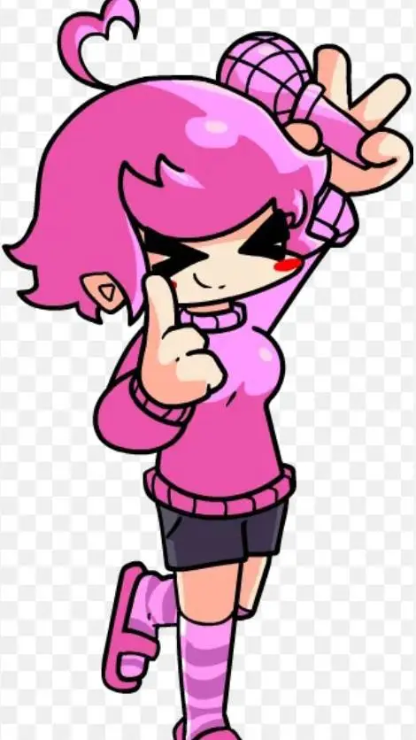 ai character: Pink Human background