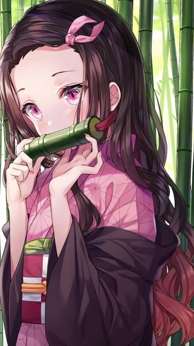 ai character: nezuko background