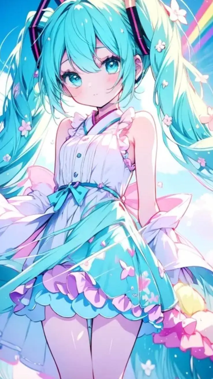 ai character: miku background
