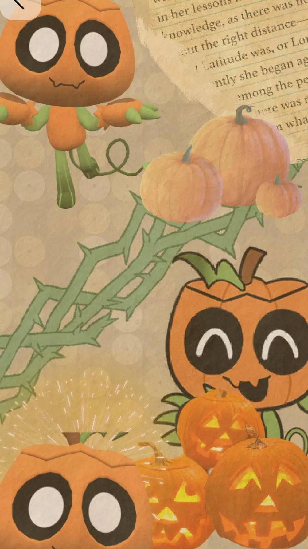 ai character: Gourdy background