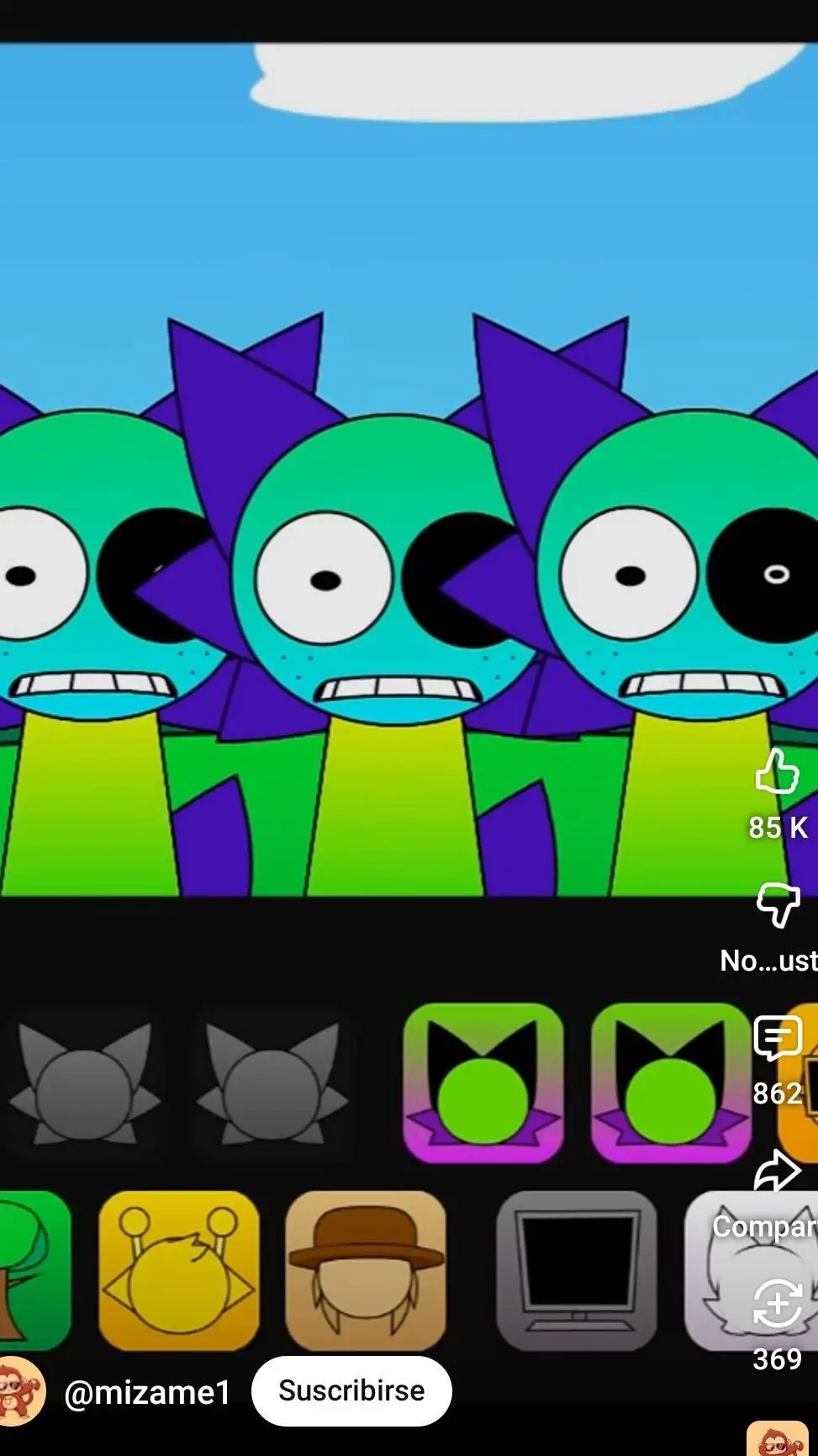 ai character: 3 sulfurs😒 background