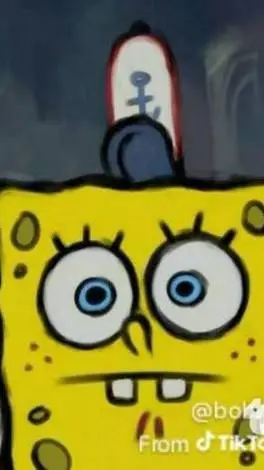 ai character: SpongeBob  background