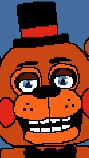 ai character: toy Freddy  background