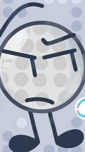 ai character: Golf ball background