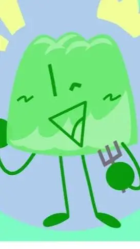 ai character: Gelatin background