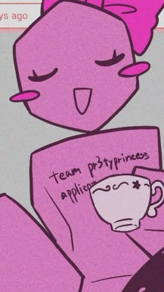 ai character: Prettyprincess background