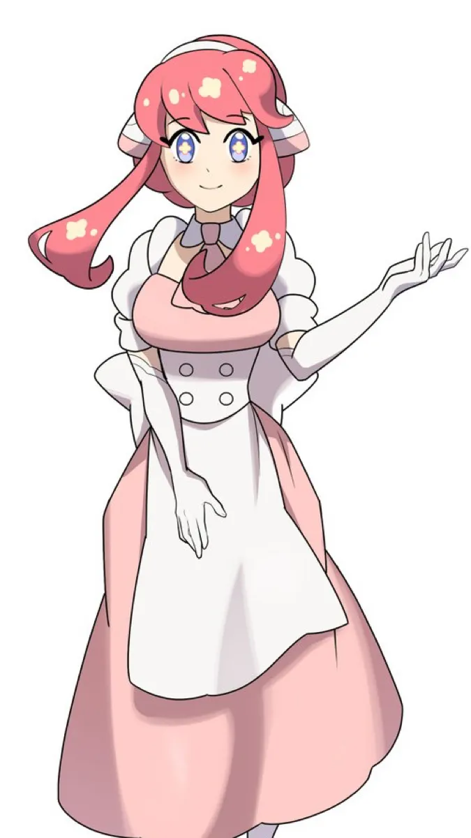 ai character: Enfermera Joy background
