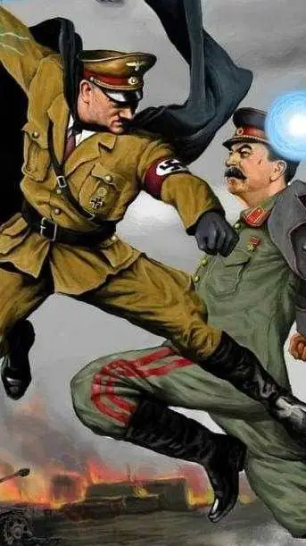 ai character: Bigotin y stallin background