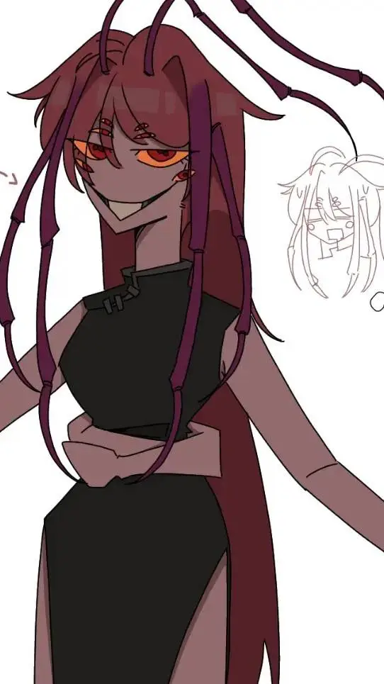 ai character: kurourushi ♀️ background