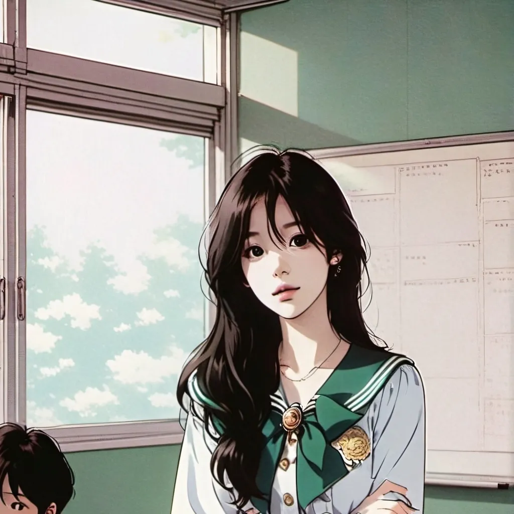 chat with ai character: class room 12