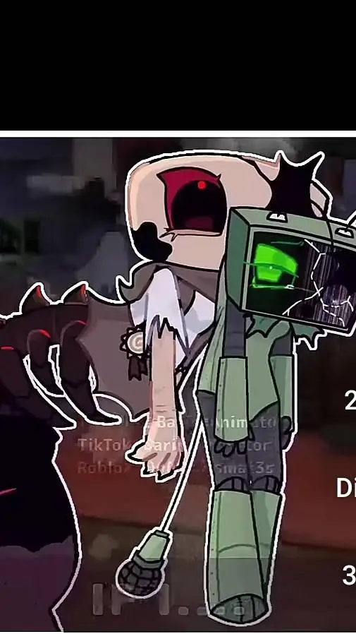 ai character: Vee & tw shelly background