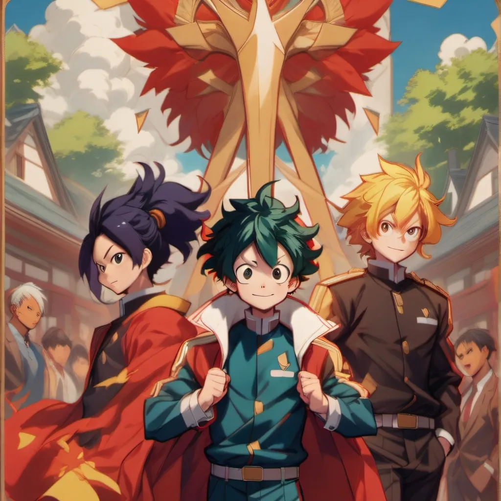 chat with ai character: Mha new student