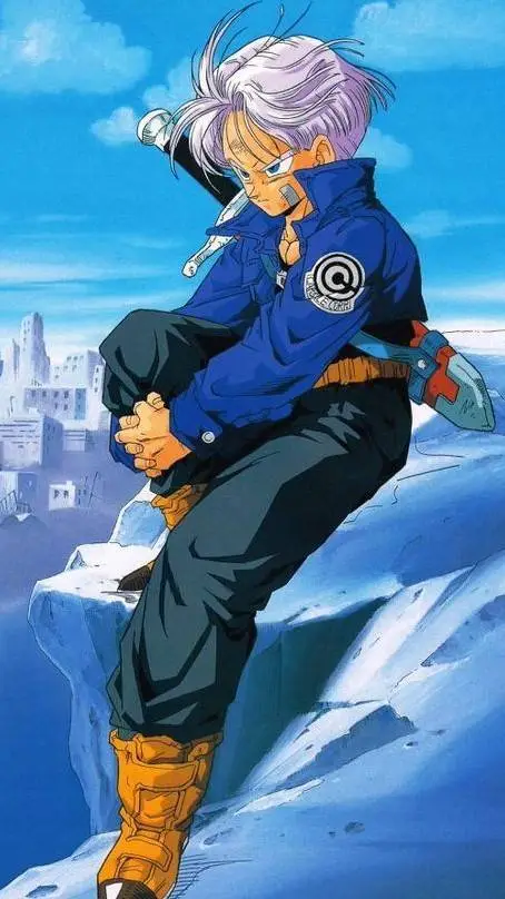 ai character: Future Trunks background