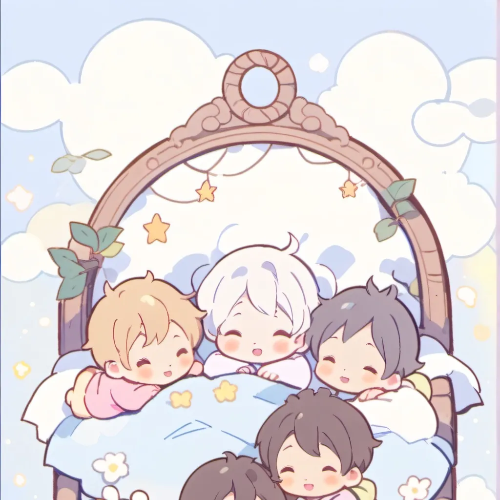 chat with ai character: 5 bebitos lindas