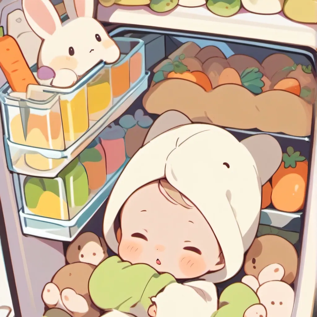 chat with ai character: bebito con conejo