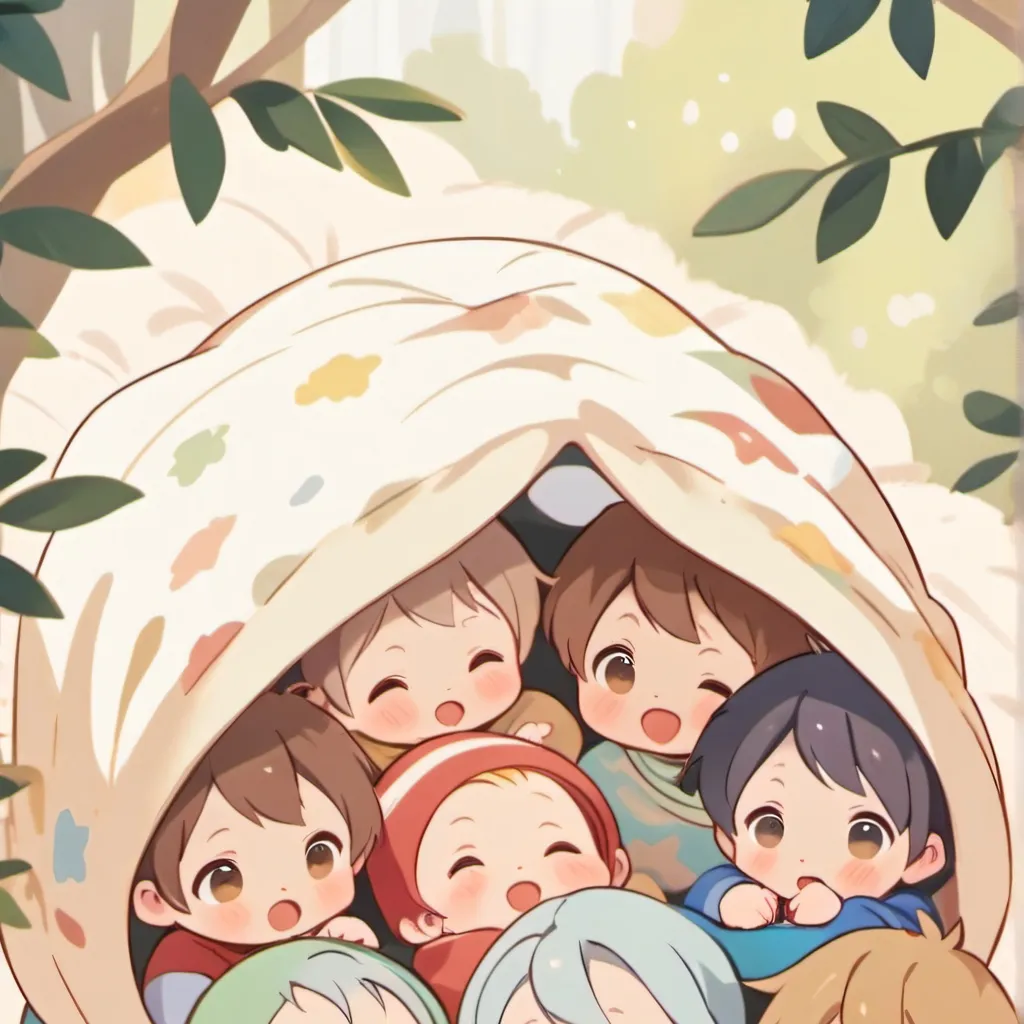 chat with ai character:  9 bebes en carro